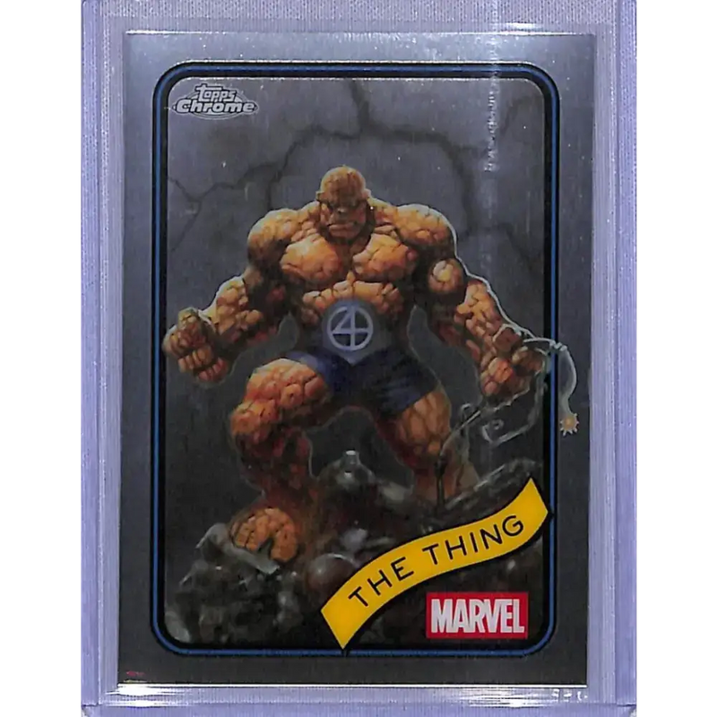 2025 Topps Marvel Chrome #109 The Thing NM-MT - Marvel Card Single
