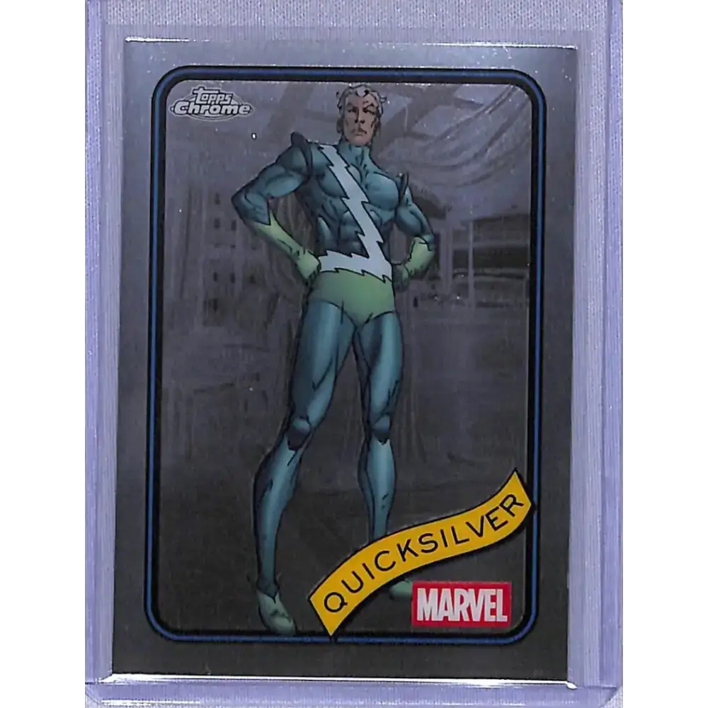 2025 Topps Marvel Chrome #121 Quicksilver NM-MT - Marvel Card Single