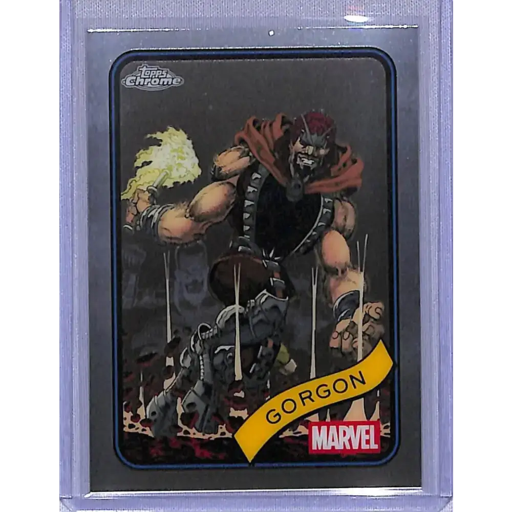 2025 Topps Marvel Chrome #195 Gorgon NM-MT - Marvel Card Single