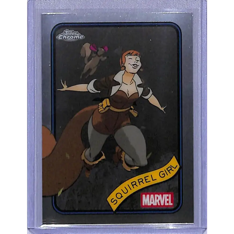 2025 Topps Marvel Chrome #44 Squirrel Girl NM-MT - Marvel Card Single