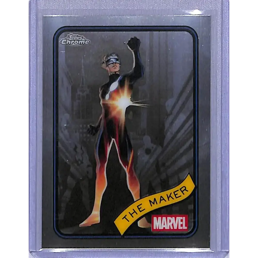 2025 Topps Marvel Chrome #74 The Maker NM-MT - Marvel Card Single
