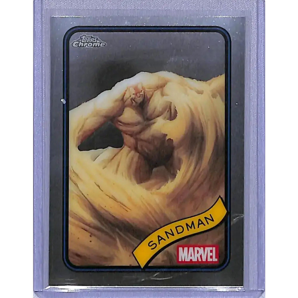 2025 Topps Marvel Chrome #91 Sandman NM-MT - Marvel Card Single