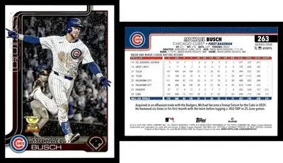 2025 Topps MICHAEL BUSCH #263 [Base] Chicago Cubs