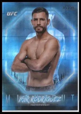 2025 Topps Midnight UFC #7 Yair Rodríguez Moonrise - UFC/MMA Card Single