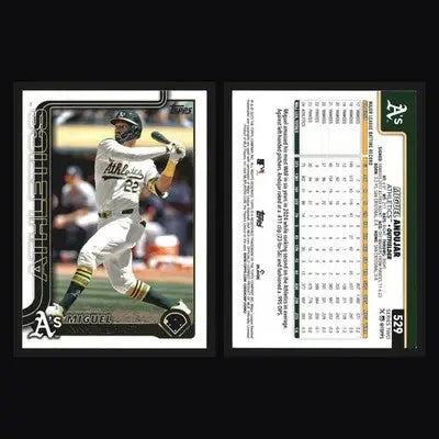2025 Topps Miguel Andujar #529 Athletics - Baseball Card Single
