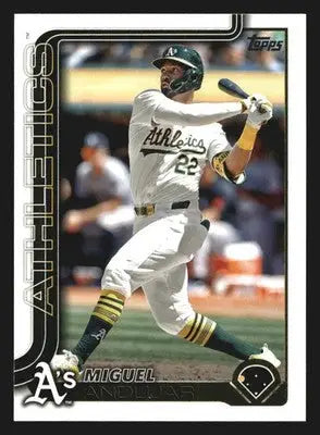 2025 Topps Miguel Andujar #529 Athletics - Baseball Card Single