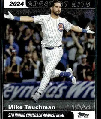 2025 Topps Mike Tauchman #GH-18 2024 Greatest Hits Chicago Cubs