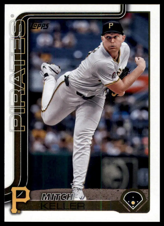 2025 Topps Mitch Keller 108 Pittsburgh Pirates NM - Baseball Card Single