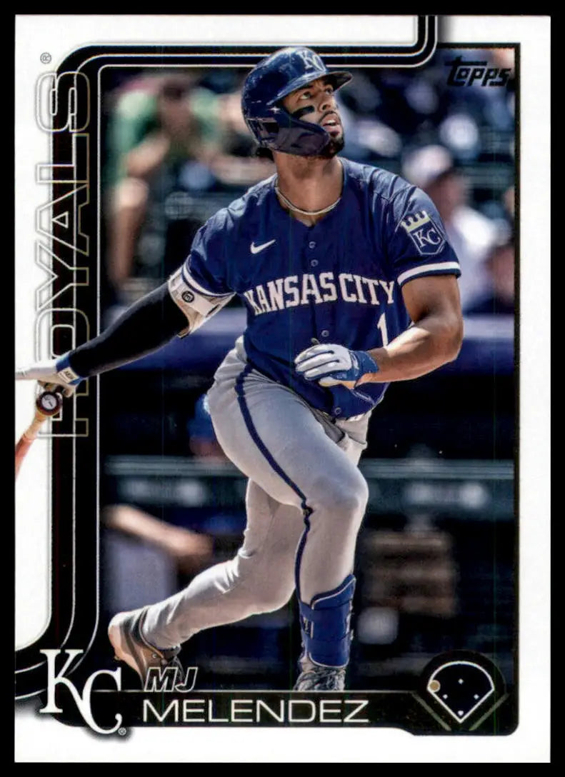 2025 Topps MJ Melendez 536 Kansas City Royals NM - Baseball Card Single