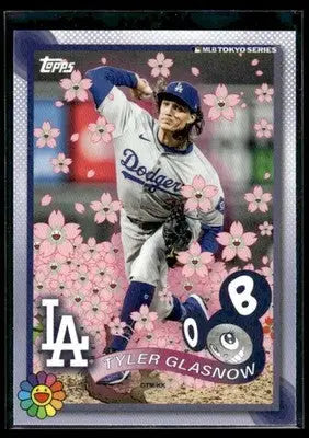 2025 Topps MLB World Tour Tokyo Series Murakami Tyler Glasnow #13 Dodgers