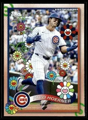 2025 Topps MLB World Tour Tokyo Series Takashi Murakami #8 Nico Hoerner - Baseball Card Single