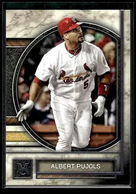 2025 Topps Museum Collection Albert Pujols #96 St. Louis Cardinals