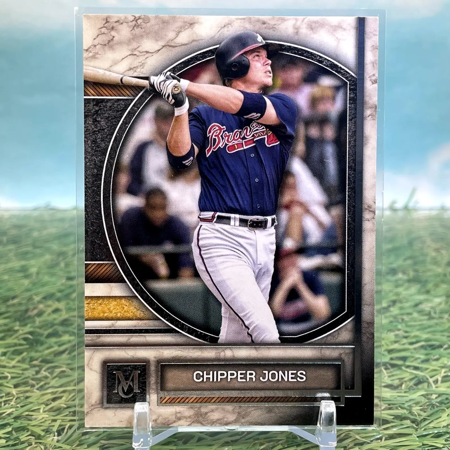 2025 Topps Museum Collection Baseball Chipper Jones #45 Atlanta Braves - Baseball Card Single