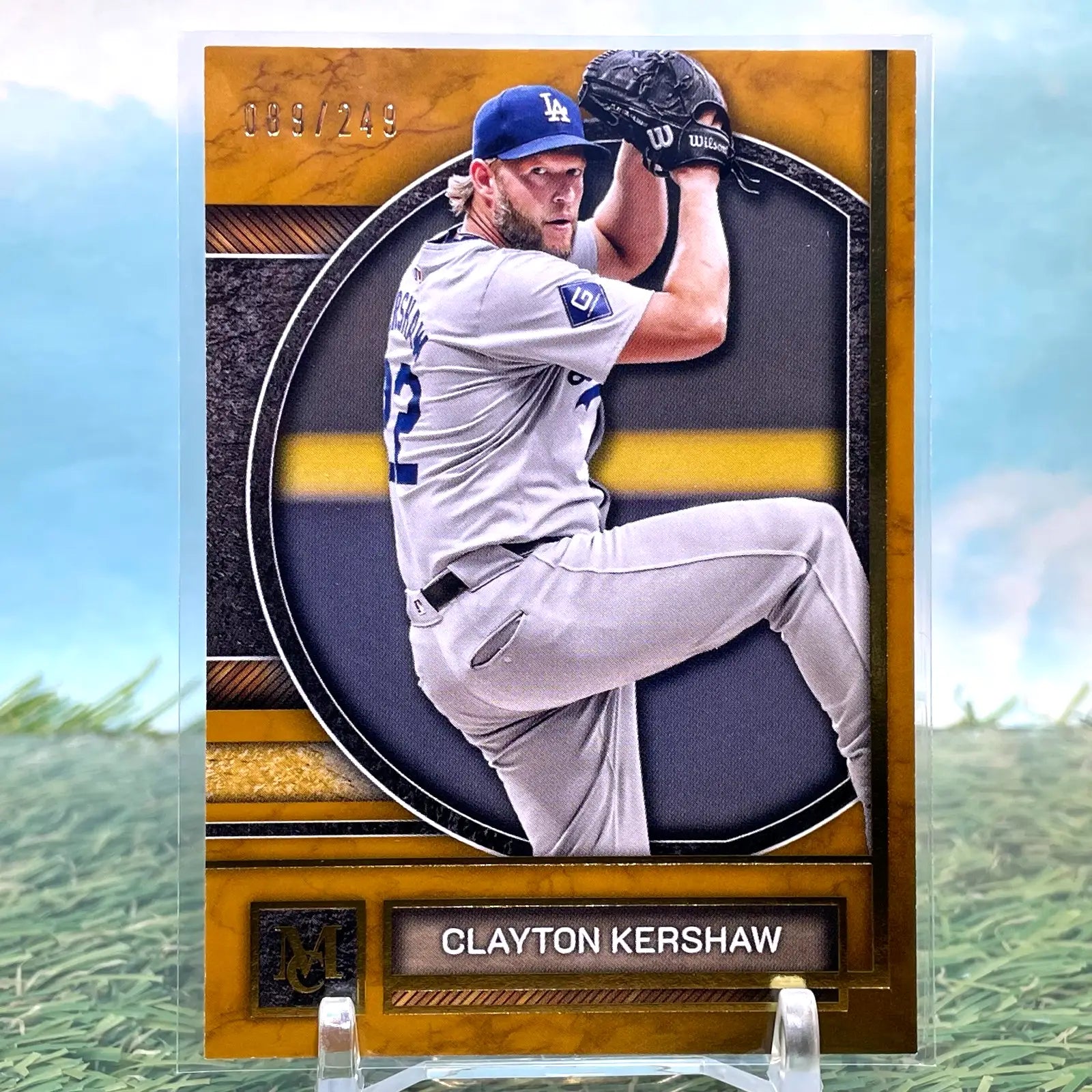 2025 Topps Museum Collection Clayton Kershaw #59 Gold /249 Dodgers - Baseball Card Single