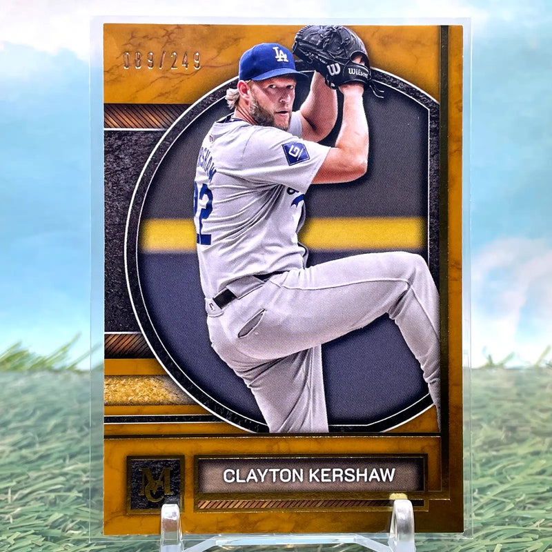 2025 Topps Museum Collection Clayton Kershaw #59 Gold /249 Dodgers - Baseball Card Single