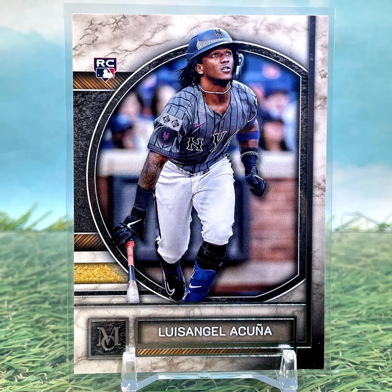 2025 Topps Museum Collection Luisangel Acuna Rookie RC #3 New York Mets - Baseball Card Single