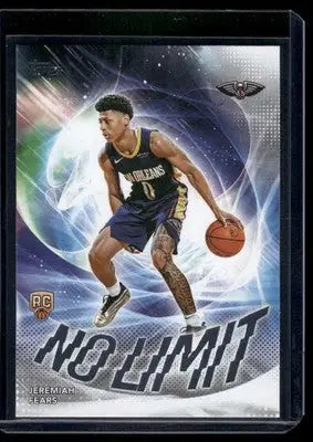 2025 Topps No Limit Jeremiah Fears #NL-7 RC Basketball - Basketball Card Single