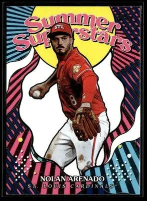 2025 Topps Nolan Arenado #SS-42 Summer Superstars St. Louis Cardinals - Baseball Card Single
