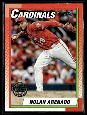 2025 Topps Nolan Arenado #T90-52 1990 Topps Baseball 35th Anniversary Cardinals