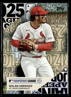 2025 Topps Nolan Arenado #TG-1 Training Grounds St. Louis Cardinals