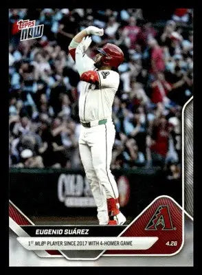 2025 Topps Now 1st 4 HR Game since 2017 #111 Eugenio Suarez - Baseball Card Single