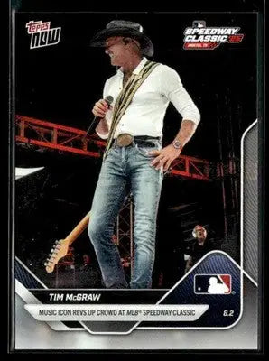 2025 Topps Now #505 Tim McGraw - Baseball Card Single