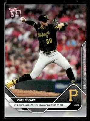 2025 Topps Now #763 Paul Skenes - Baseball Card Single