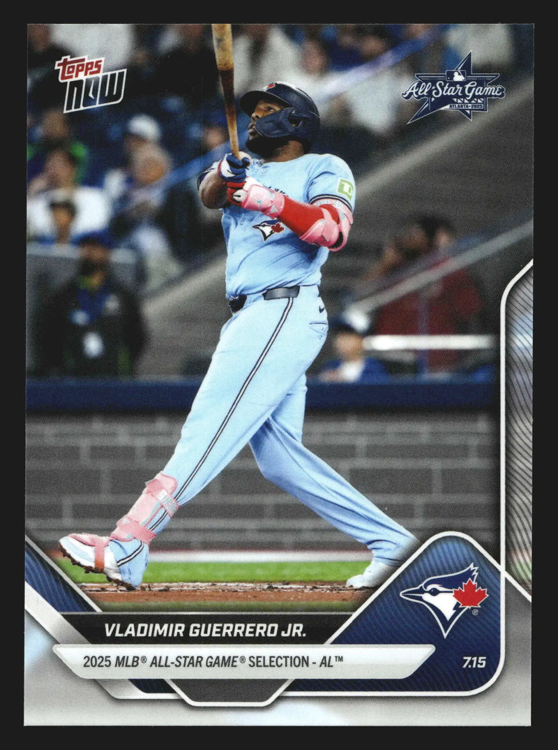 2025 Topps Now #ASG-VGJ Vladimir Guerrero Jr All-Star Game Blue Jays