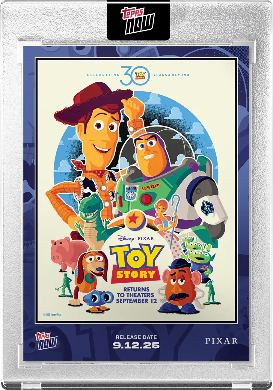 2025 Topps Now Disney Toy Story 30th Anniversary TS01 - Non-Sport Single