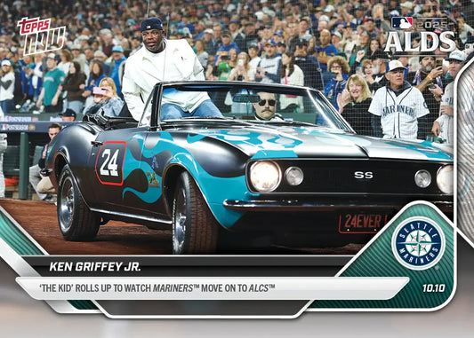 2025 Topps Now Ken Griffey Jr. Card 850 The Kid Rolls Up Seattle Mariners - Baseball Card Single