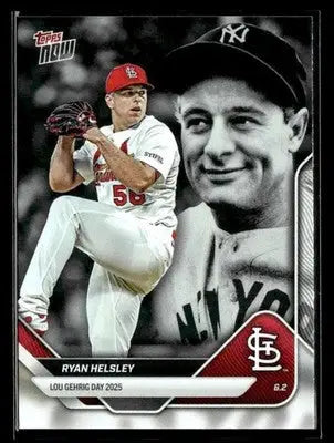 2025 Topps Now Lou Gehrig Day: Presented by Sarah Langs #LGD-RH Ryan Helsley - Baseball Card Single