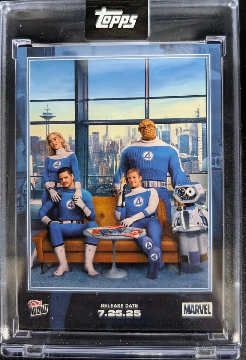 2025 Topps Now Marvel Fantastic Four: First Steps FFFS - Marvel Card Single