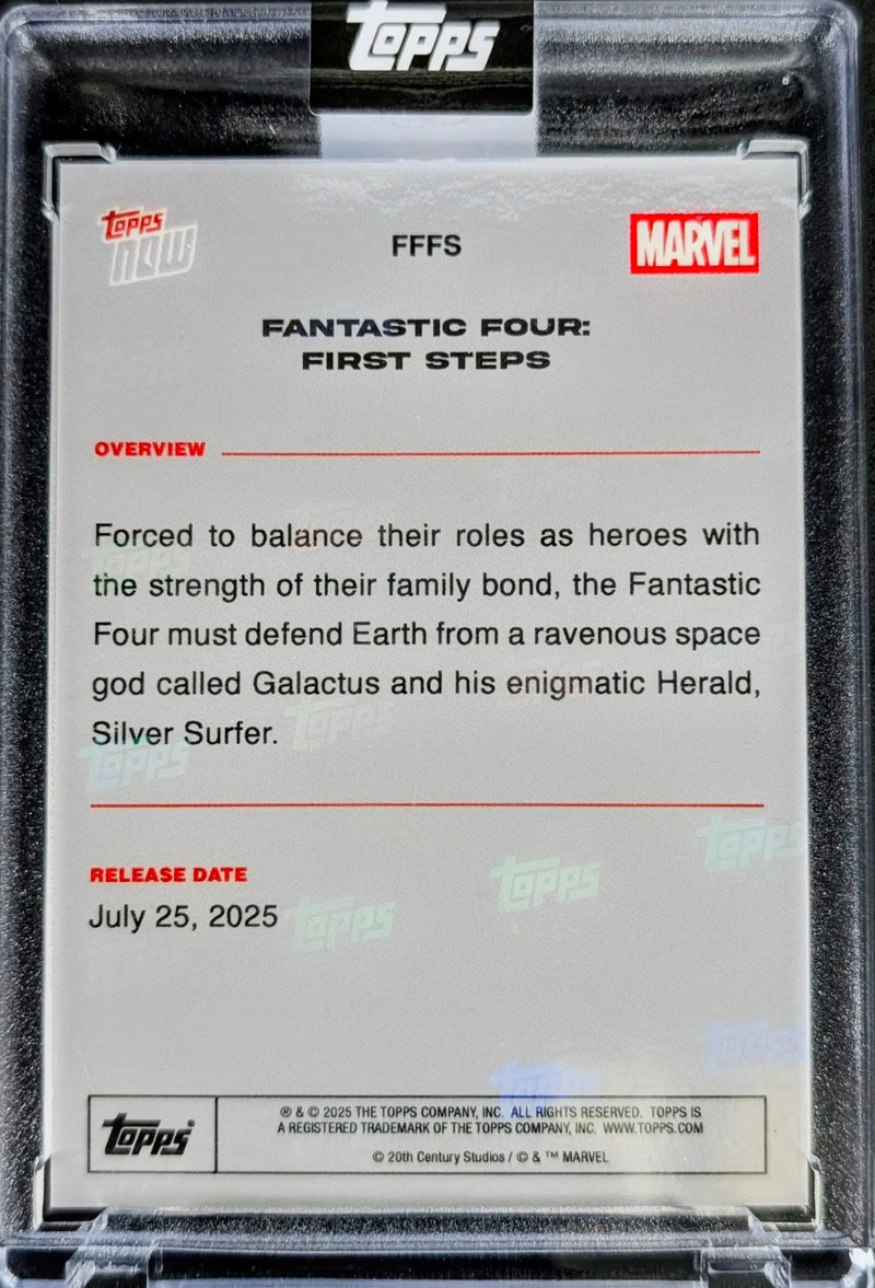 2025 Topps Now Marvel Fantastic Four: First Steps FFFS - Marvel Card Single