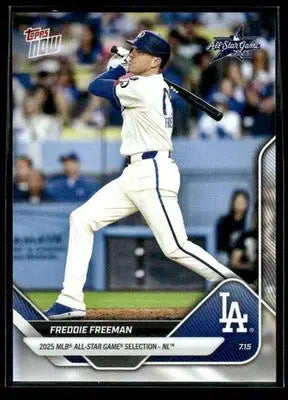 2025 Topps Now MLB All-Star Game #ASG-FF Freddie Freeman - Baseball Card Single