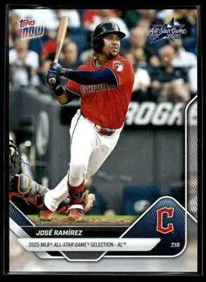 2025 Topps Now MLB All-Star Game #ASG-JR Jose Ramirez - Baseball Card Single