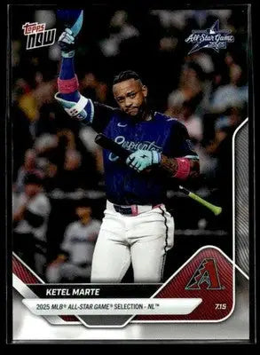 2025 Topps Now MLB All-Star Game #ASG-KM Ketel Marte - Baseball Card Single