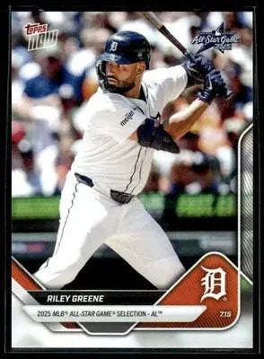 2025 Topps Now MLB All-Star Game #ASG-RG Riley Greene - Baseball Card Single