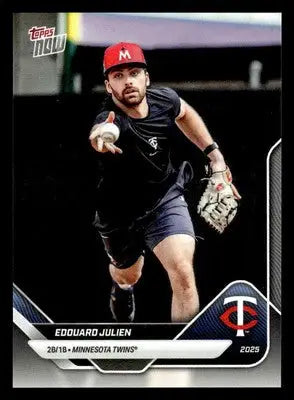 2025 Topps Now Road to Opening Day Minnesota Twins #OD-82 Edouard Julien - Baseball Card Single
