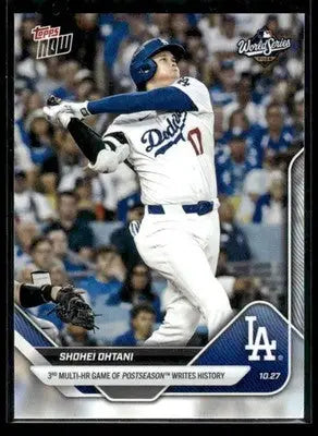 2025 Topps Now Shohei Ohtani #903 3rd Multi HR Game Los Angeles Dodgers