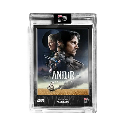 Star Wars Andor Season 2 trading card featuring alternate poster artwork