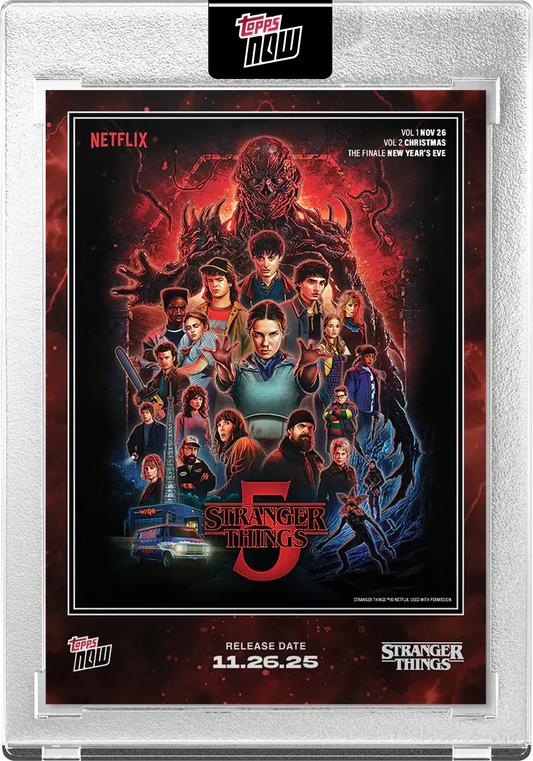 2025 Topps NOW Stranger Things Season 5 Card STRA PR: 128816 - Non-Sports Card Single