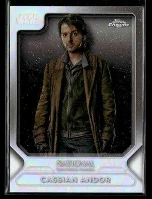 2025 Topps NSCC Exclusive #SW-11 Cassian Andor Refractor - Non-Sports Card Single