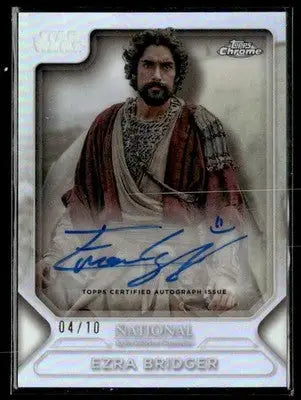 2025 Topps NSCC Exclusive #SW-EE Ezra Bridger Refractor Autographs #04/10 - Star Wars Card Single