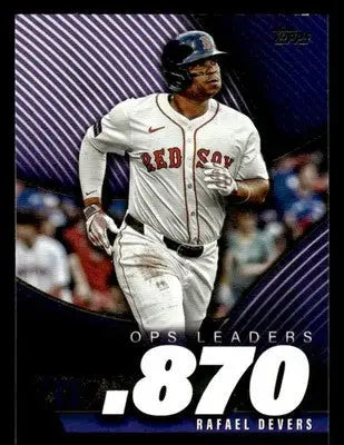 2025 Topps #OPS-13 Rafael Devers OPS Leaders - Baseball Card Single