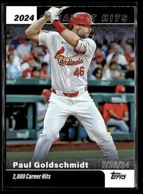 2025 Topps Paul Goldschmidt #GH-21 2024 Greatest Hits St. Louis Cardinals