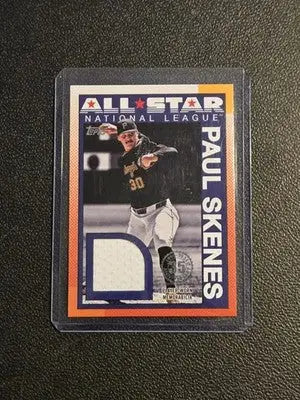 2025 Topps Paul Skenes 1990 Topps Baseball 35th Anniversary All-Stars Relics - Baseball Card Single