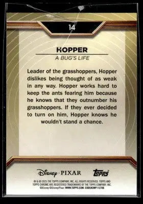 2025 Topps Pixar Gold Hopper #14