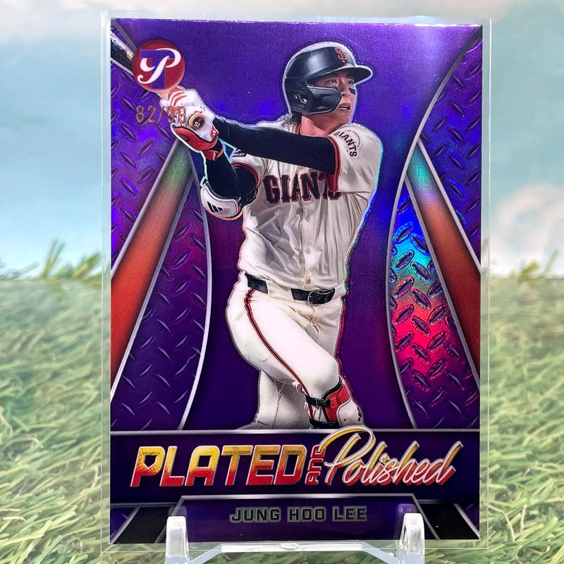 2025 Topps Pristine Jung Hoo Lee Purple /99 Plated And Polished #PP-38 - Baseball Card Single