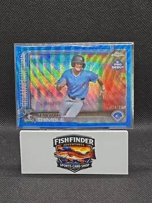 2025 Topps Pro Debut - Chrome Fenwick Trimble #PDC-29 Blue Wave Refractor /150 - Baseball Card Single