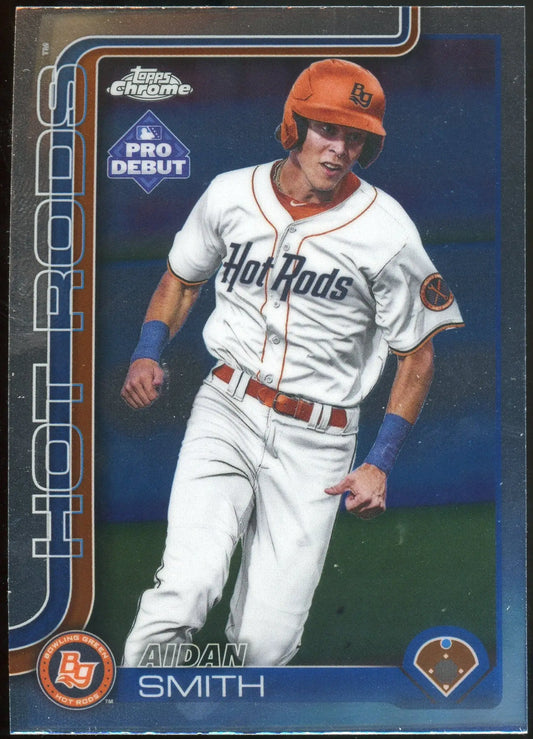 2025 Topps Pro Debut Chrome #PDC-181 Aidan Smith Bowling Green Rays - Baseball Card Single